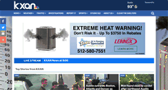 Desktop Screenshot of kxan.com